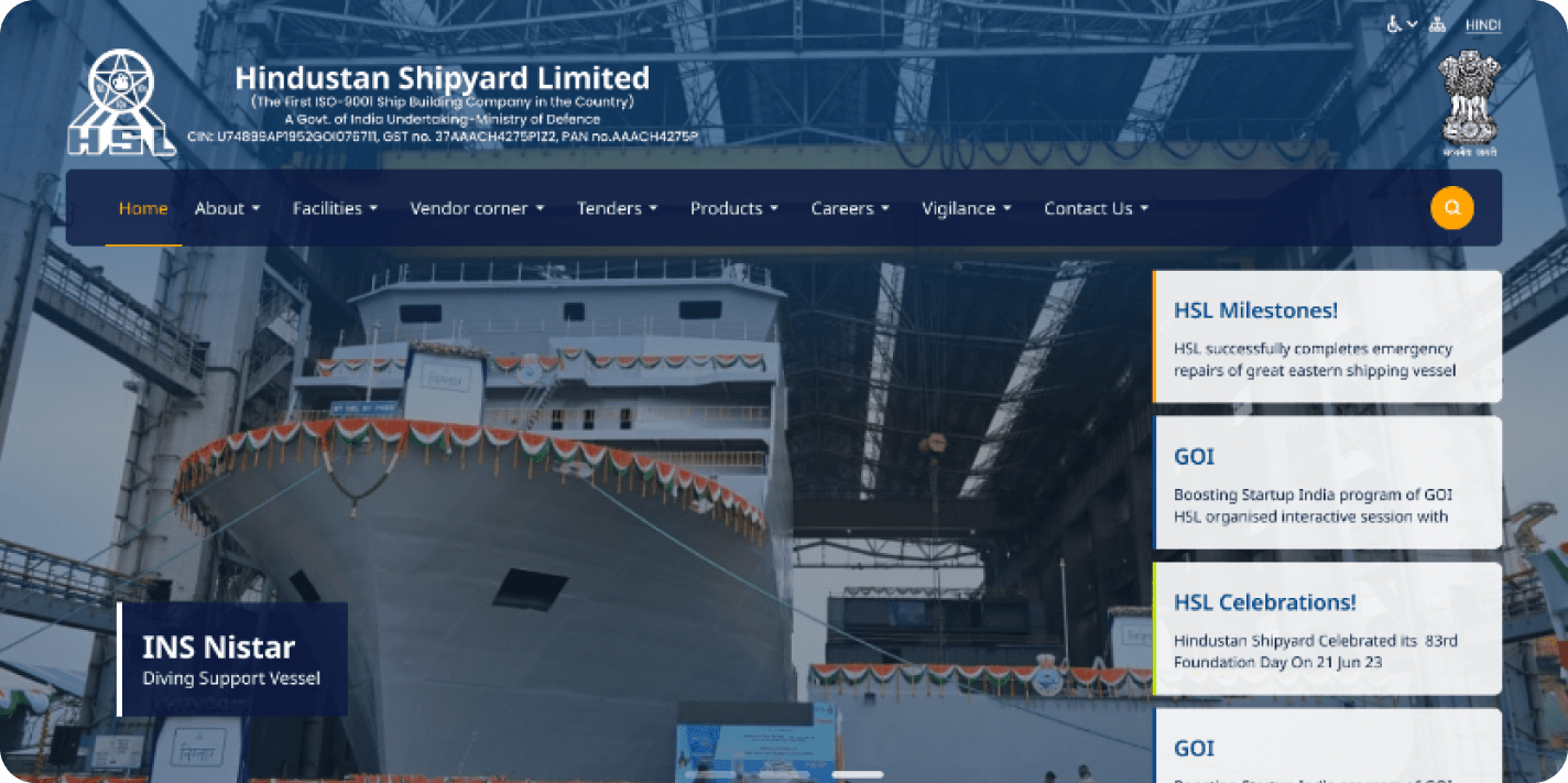 HSL Website Redesign