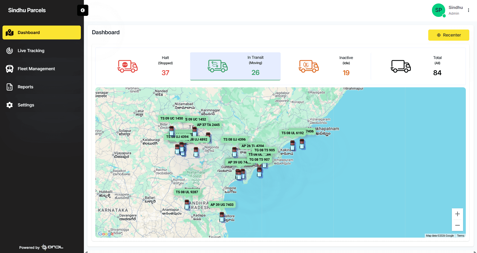 Kudra — Fleet & Trip Management Platform